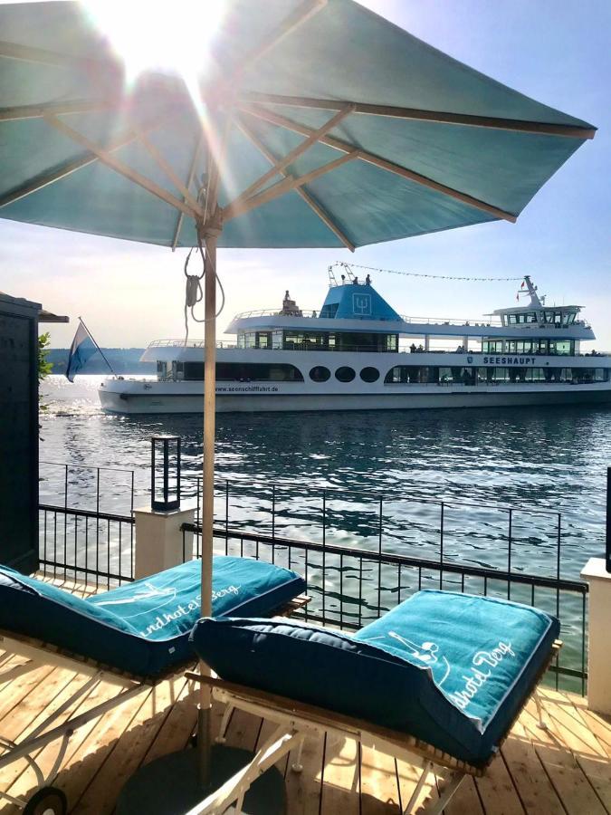 Strandhotel Berg แบร์ก อัม ชตาร์นแบร์เกอร์เซ ภายนอก รูปภาพ