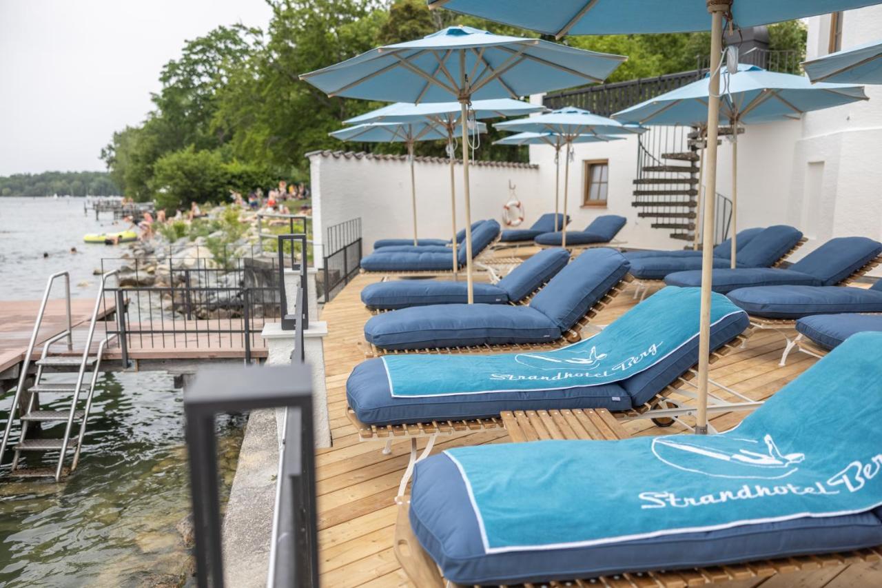 Strandhotel Berg แบร์ก อัม ชตาร์นแบร์เกอร์เซ ภายนอก รูปภาพ